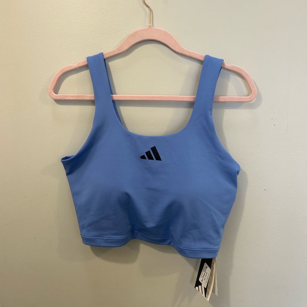 Adidas Purple PWR Bra Tank size XL